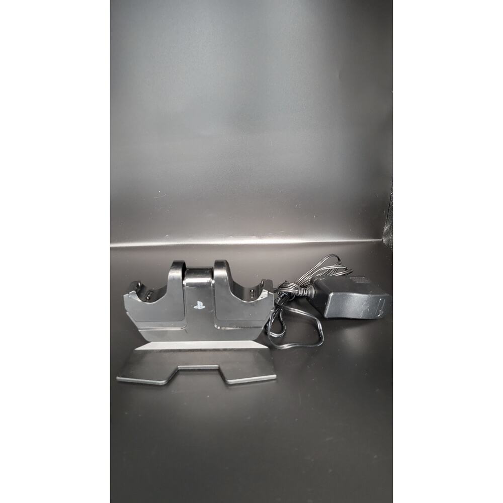 PowerA Dual Controller Charging Station Dock for Sony PlayStation w/ AC Adapter